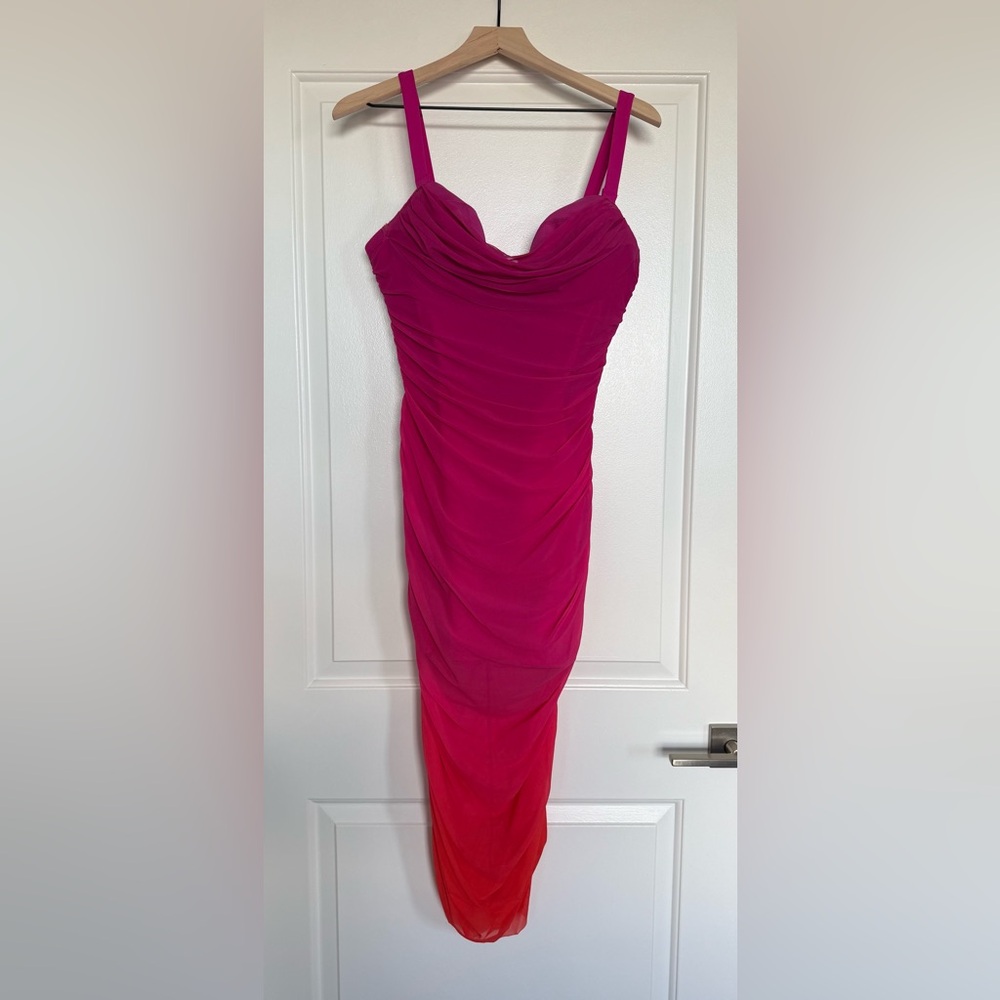 TA3 Women’s Sweetie Mesh Column Dress XL